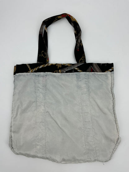 Equestrian Pattern Tote Bag