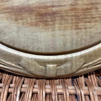 Wheat Border Carved Wooden Breadboard