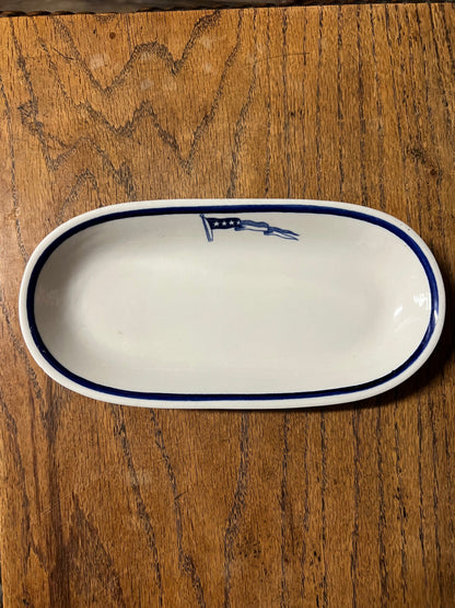 US Navy Mess Captain Celery Relish Dish