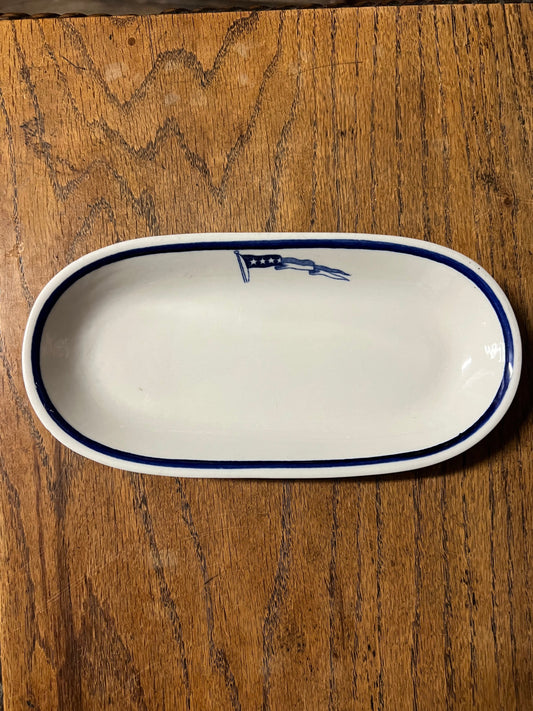 US Navy Mess Captain Celery Relish Dish