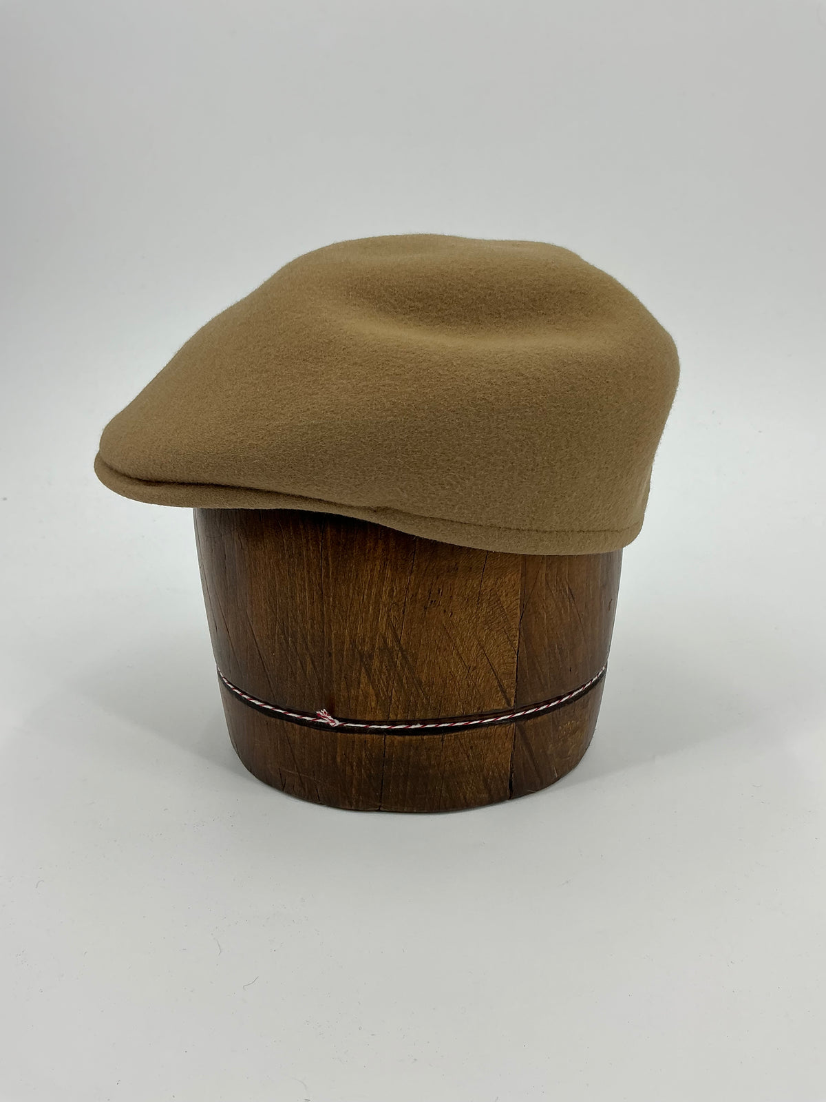 Vintage Stetson Wool Cuffley Cap Tan