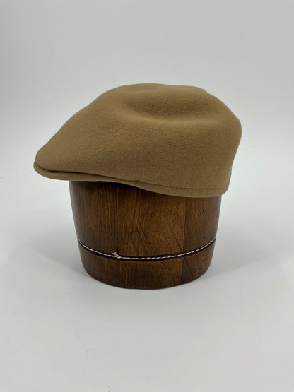 Vintage Stetson Wool Cuffley Cap Tan