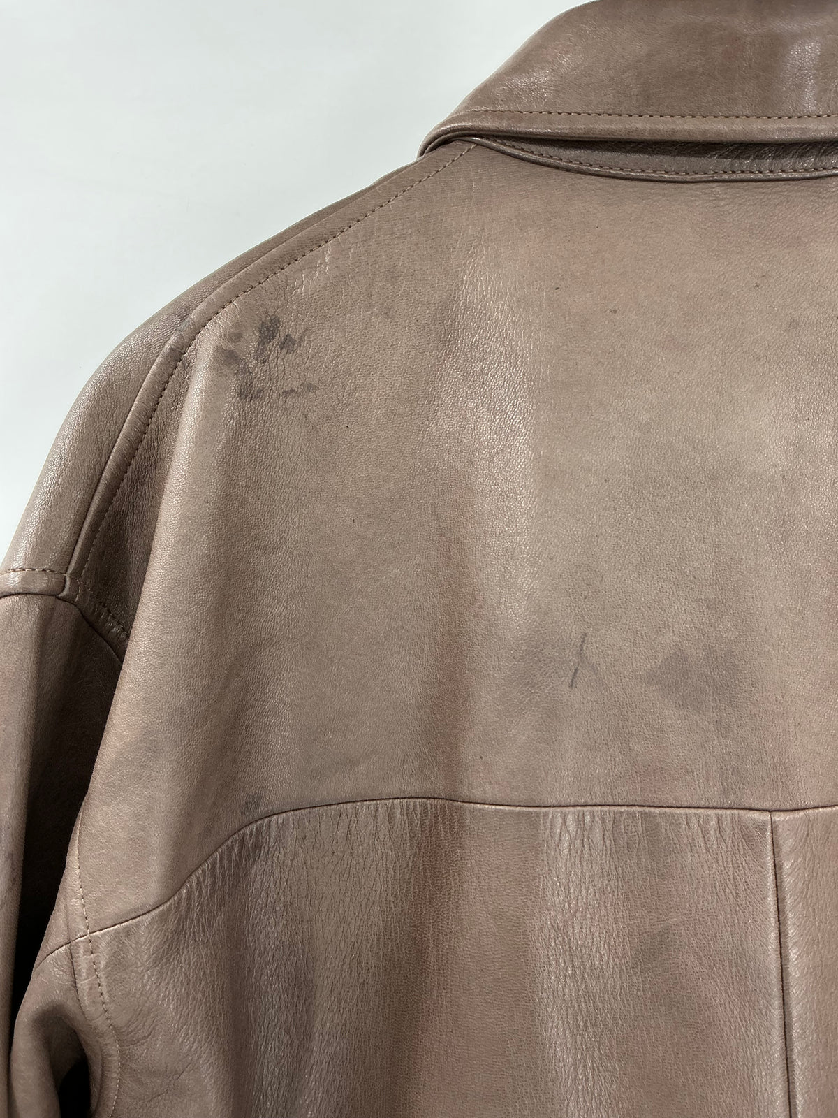 Vintage Polo Ralph Lauren Lambskin Leather Jacket Large