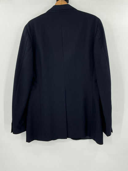 Vintage Polo University Club Ralph Lauren Navy Wool Blazer Sport Coat  Union Label