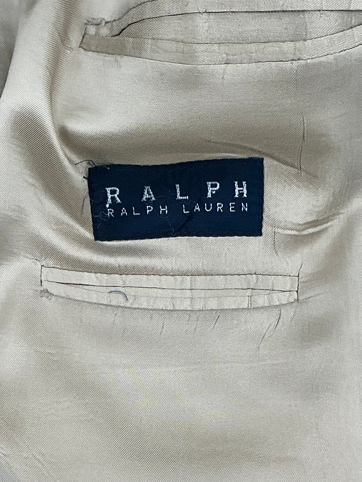 Vintage RALPH - Ralph Lauren Wool Glen Check Blazer Two-Button Sport Coat Boyds Philadelphia