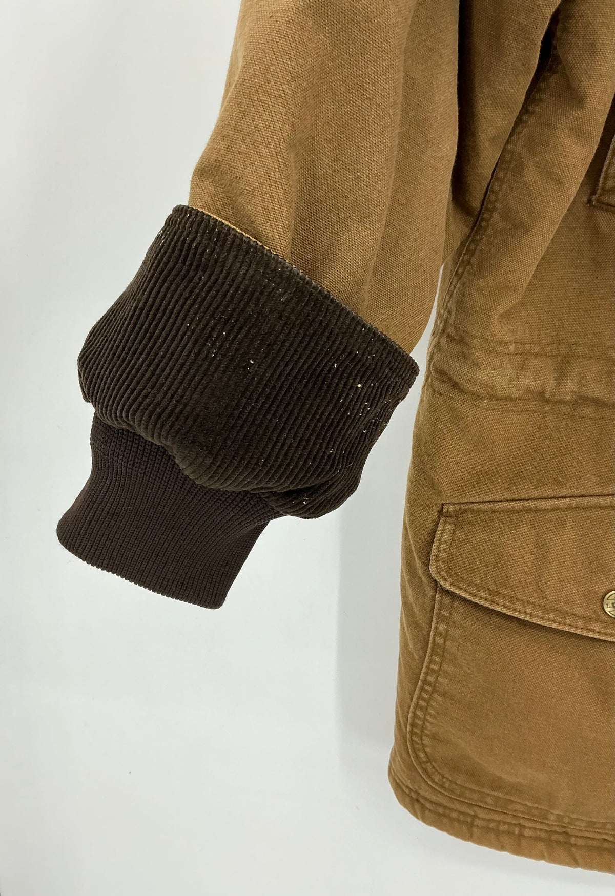 Vintage LL Bean Heavyweight Utility Field Jacket Barn Chore Coat Large