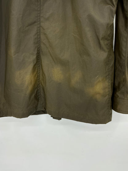 Belstaff Waxed Cotton Hooded Jacket 44