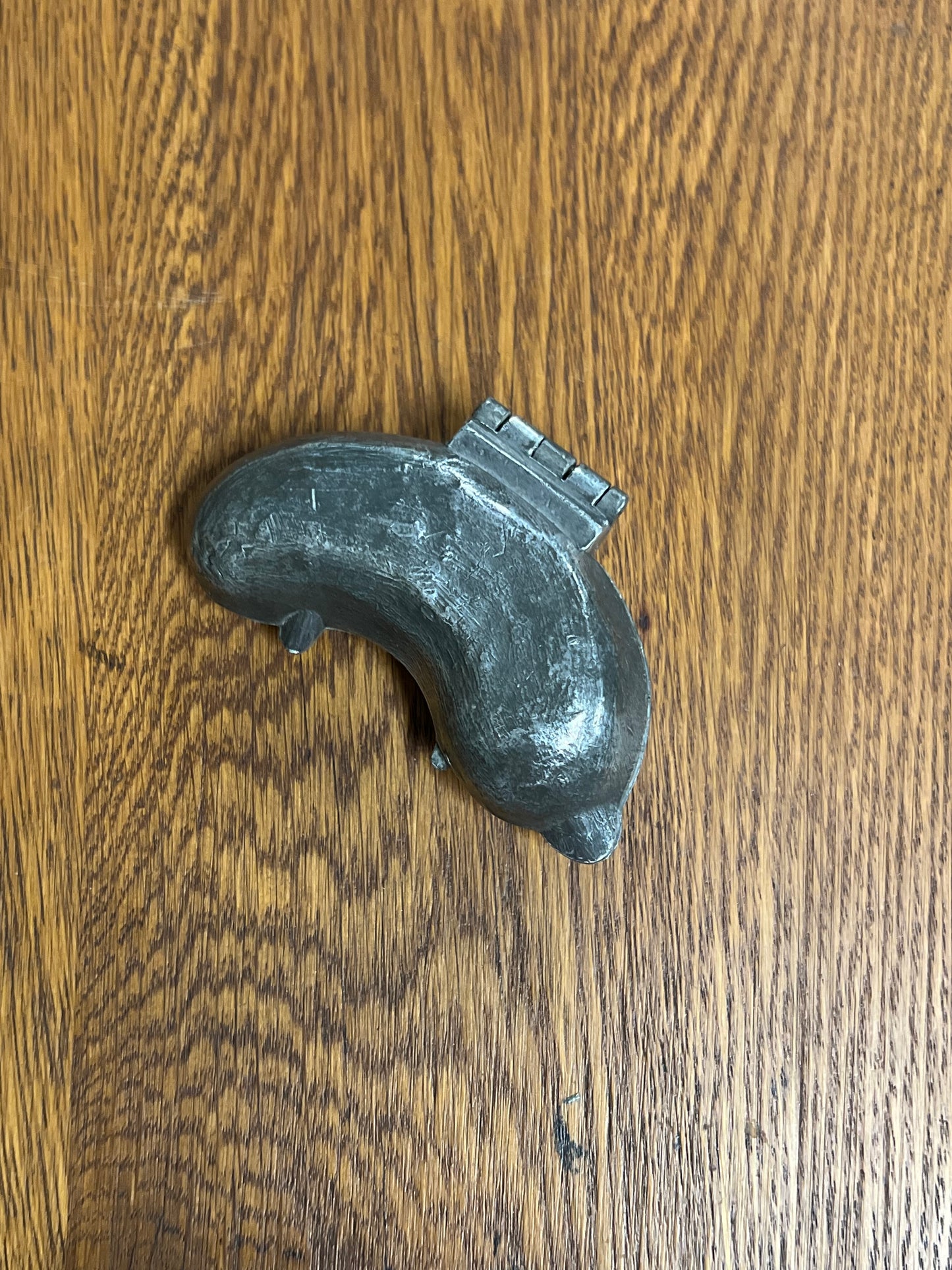 Pewter Ice Cream Mold - Pickle
