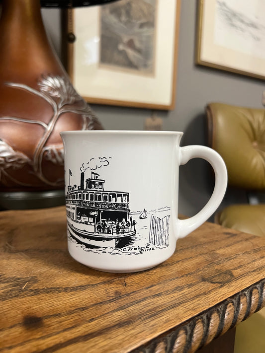 Jamestown Historical Society Mug - Governor Carr Ferry