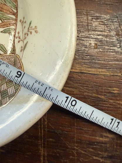 Stratford Pattern Polychrome Transfer Platter