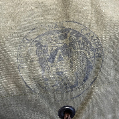 Official Trail Camper Back Pack Full of Wooden Blocks