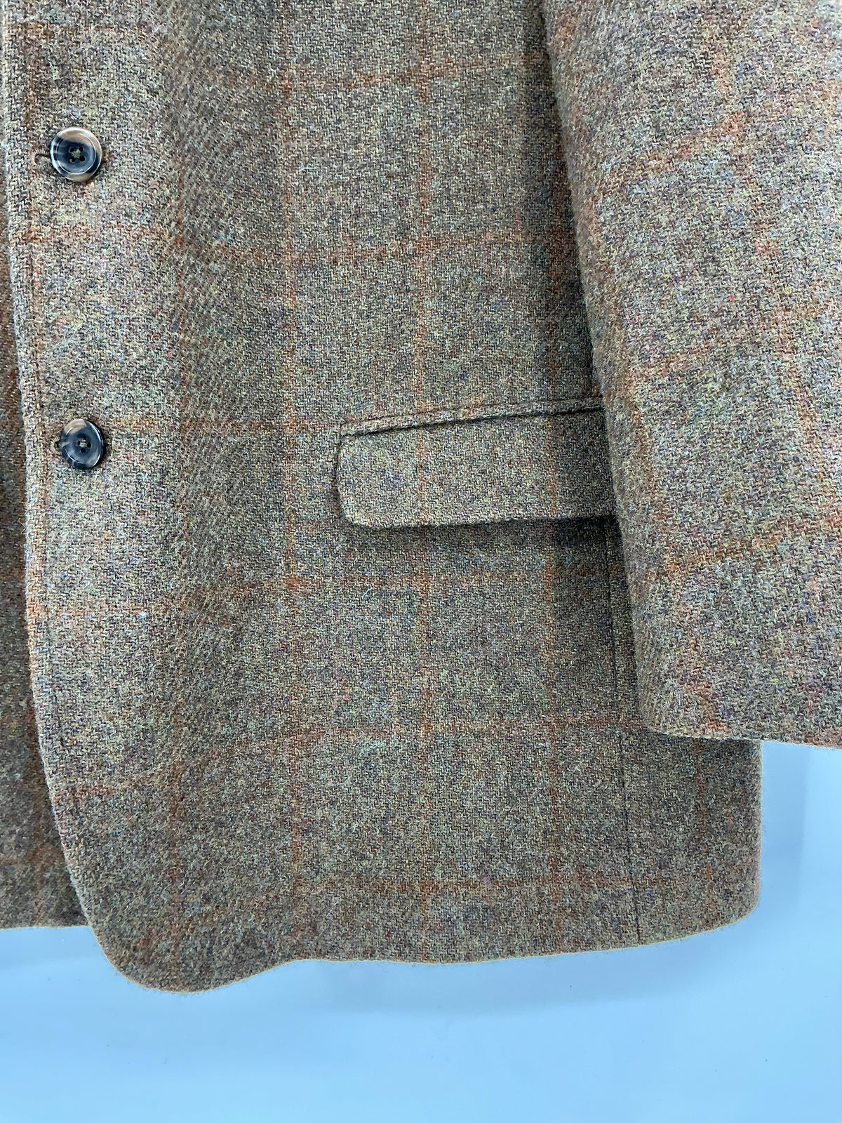 Vintage J. Press "Pressidential" Harris Tweed Sport Coat 46R