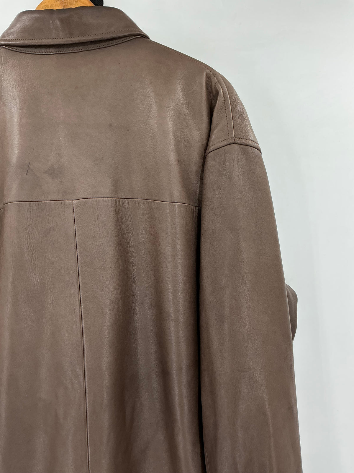 Vintage Polo Ralph Lauren Lambskin Leather Jacket Large