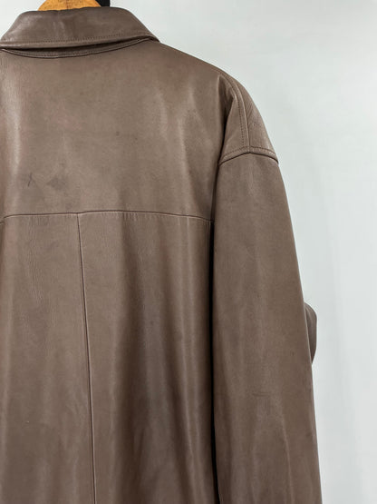 Vintage Polo Ralph Lauren Lambskin Leather Jacket Large