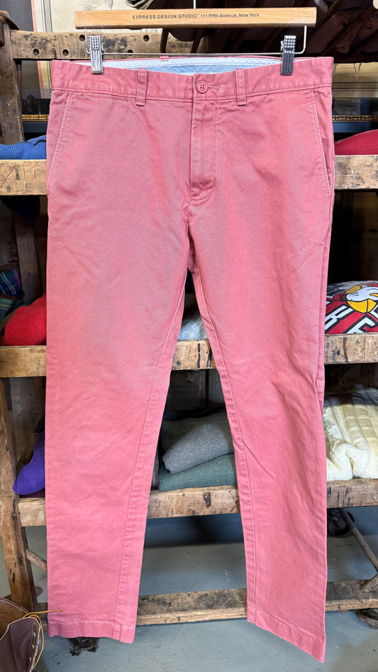J. Crew Nantucket Red Chinos 31x32