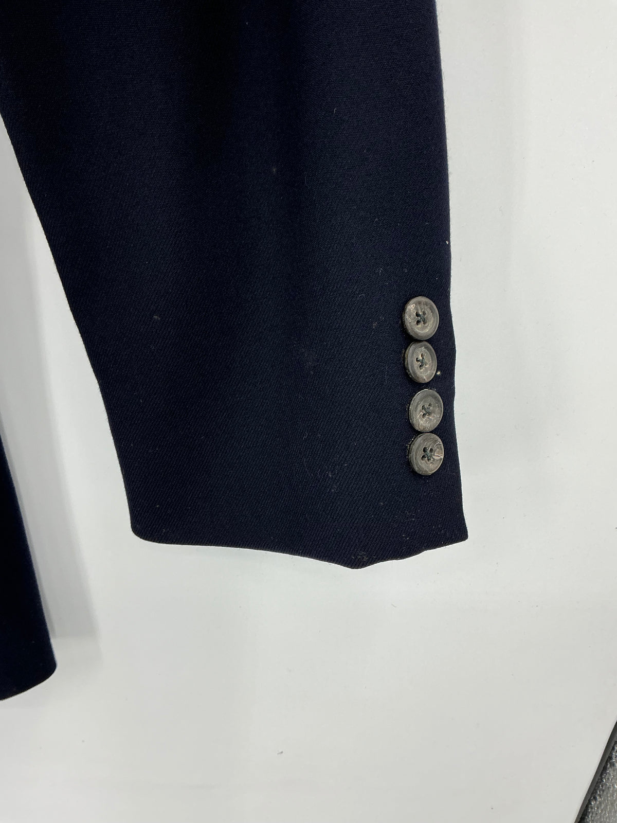 Vintage Polo University Club Ralph Lauren Navy Wool Blazer Sport Coat  Union Label