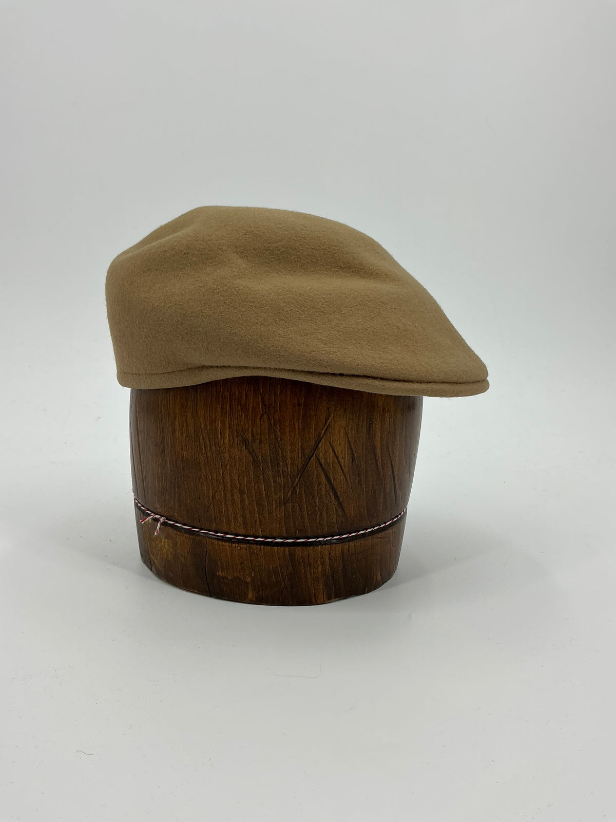 Vintage Stetson Wool Cuffley Cap Tan