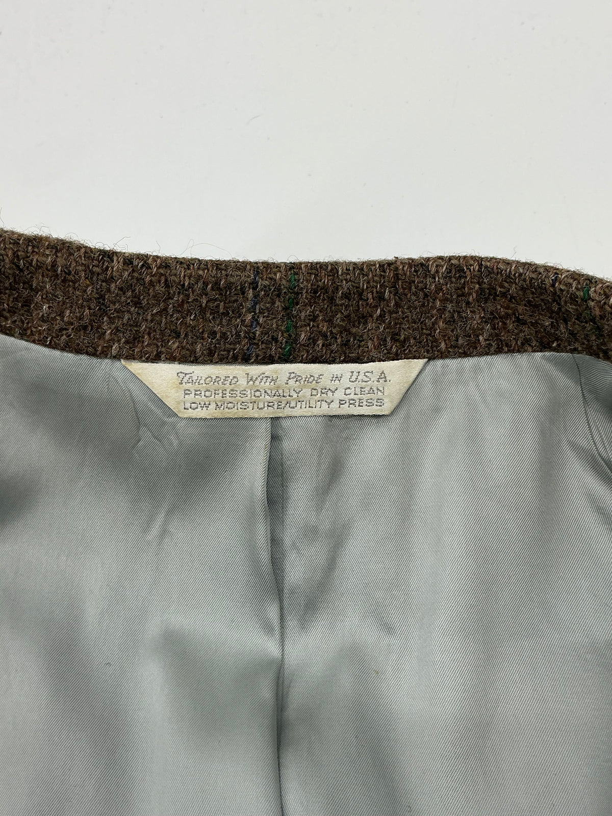 Vintage Lands’ End Harris Tweed Jacket 42L