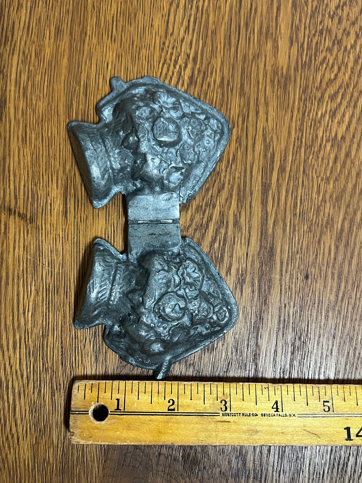 Pewter Ice Cream Mold - Flower Basket