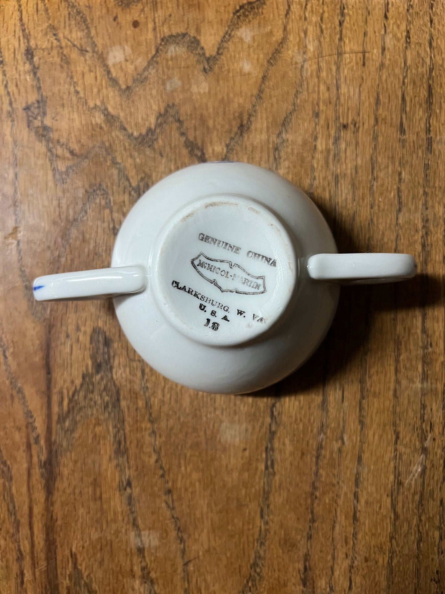 US Navy Wardroom China Bouillon Cup and Saucer