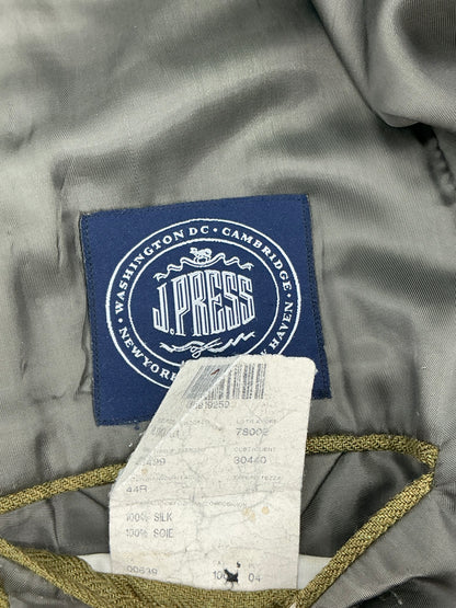 Vintage J. Press Silk Plymouth Sport Coat Lanificio di Pray 44R