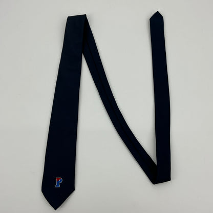 Vintage Frame University of Pennsylvania UPENN Navy “P”  Tie