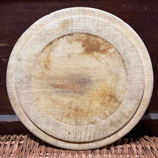 Wheat Border Carved Wooden Breadboard