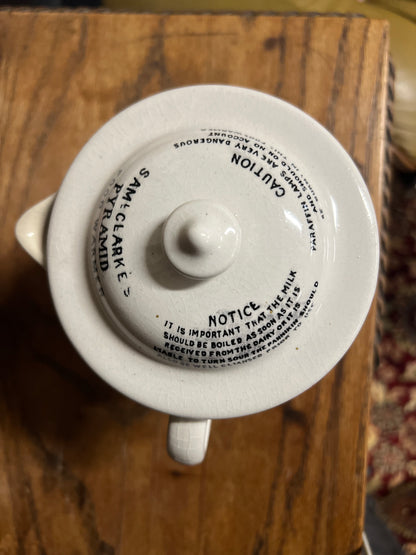 Rare Complete Sam Clarke's Pyramid Food Warmer - Fairy Lamp