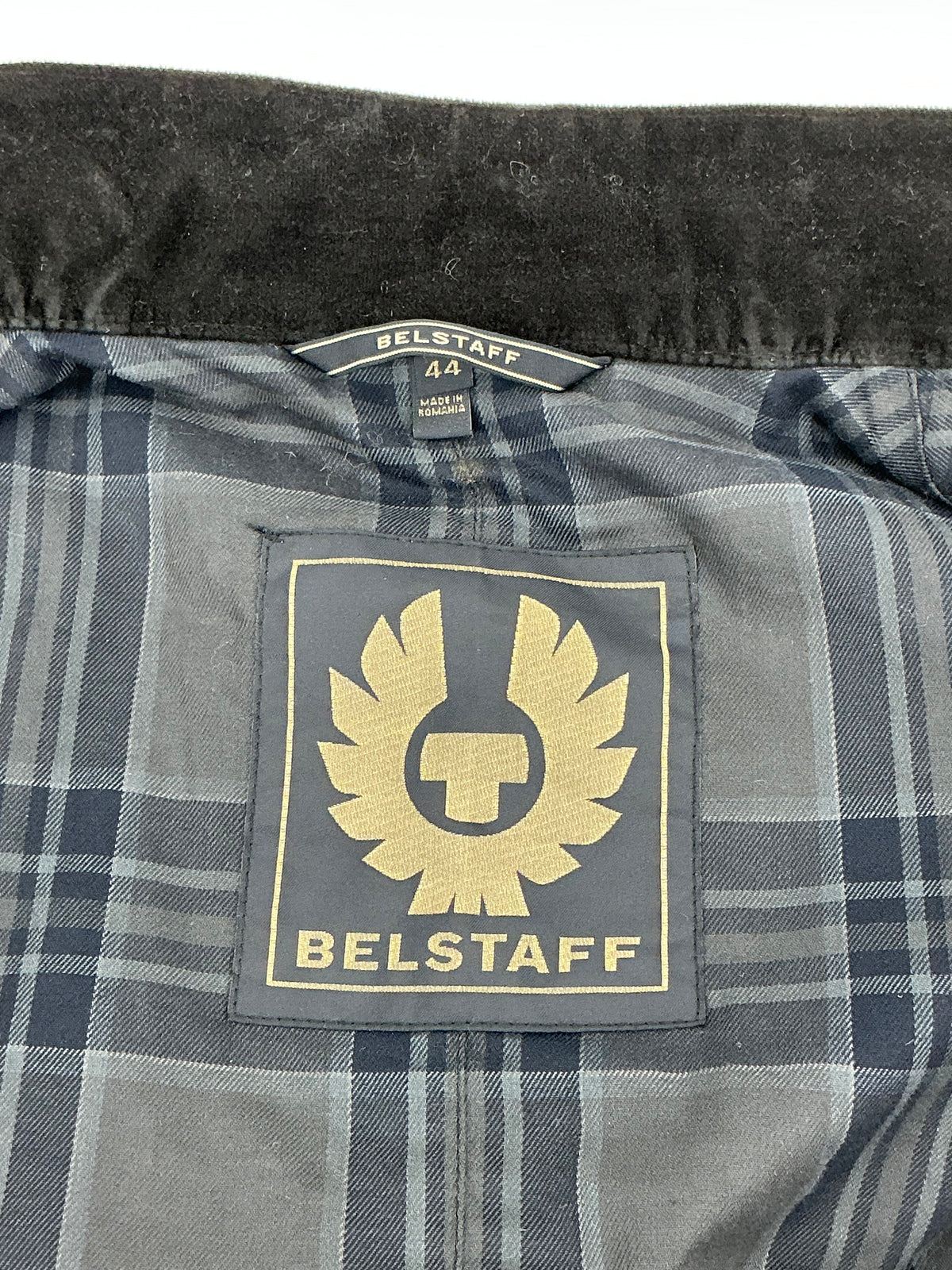 Belstaff Waxed Cotton Hooded Jacket 44