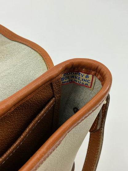 Vintage Dooney & Bourke Cavalry Spectator Crossbody Bag