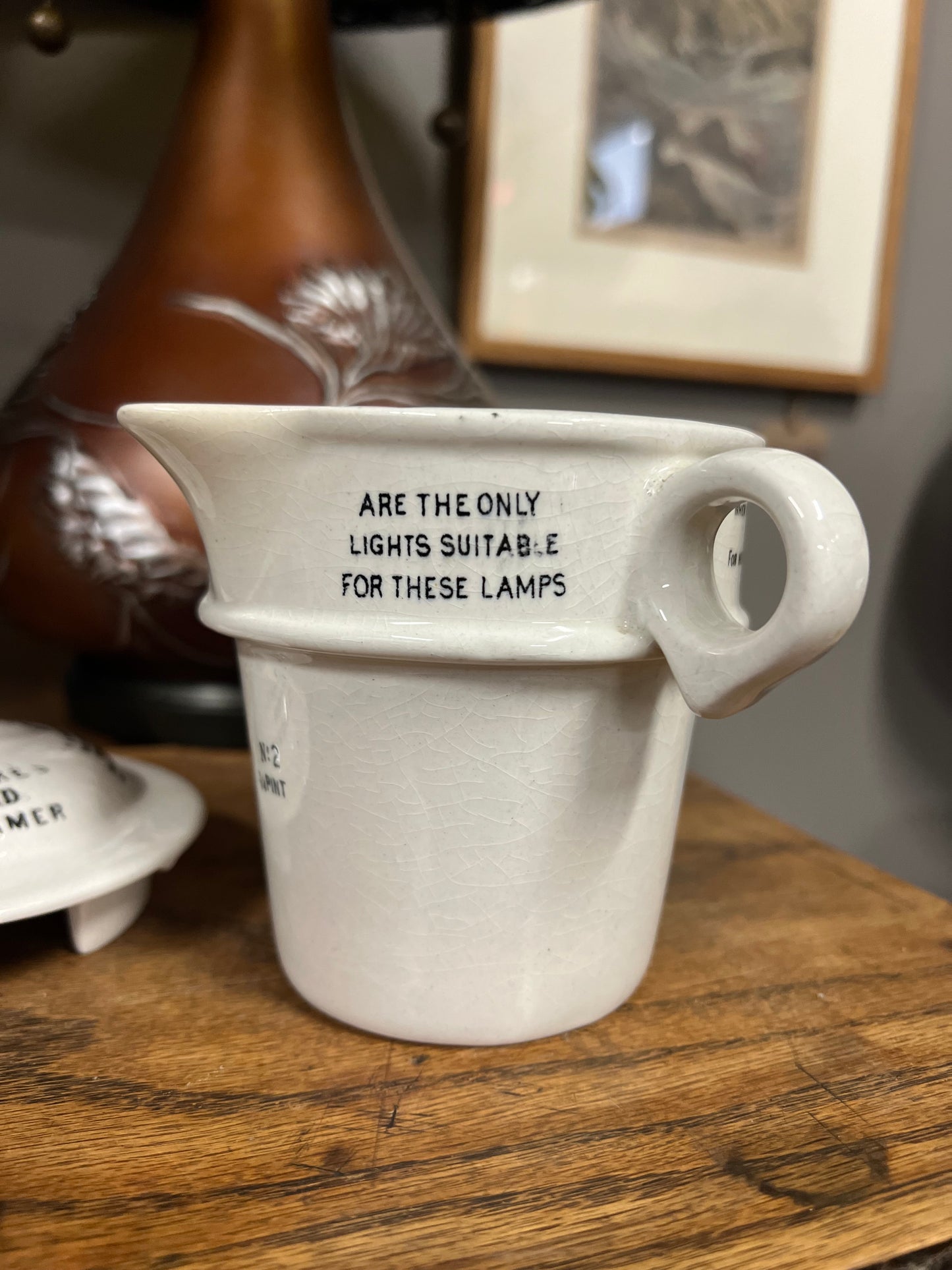 Rare Complete Sam Clarke's Pyramid Food Warmer - Fairy Lamp