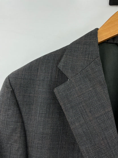 J. Press Presstiege 3-Button Grey Sport Coat 44R