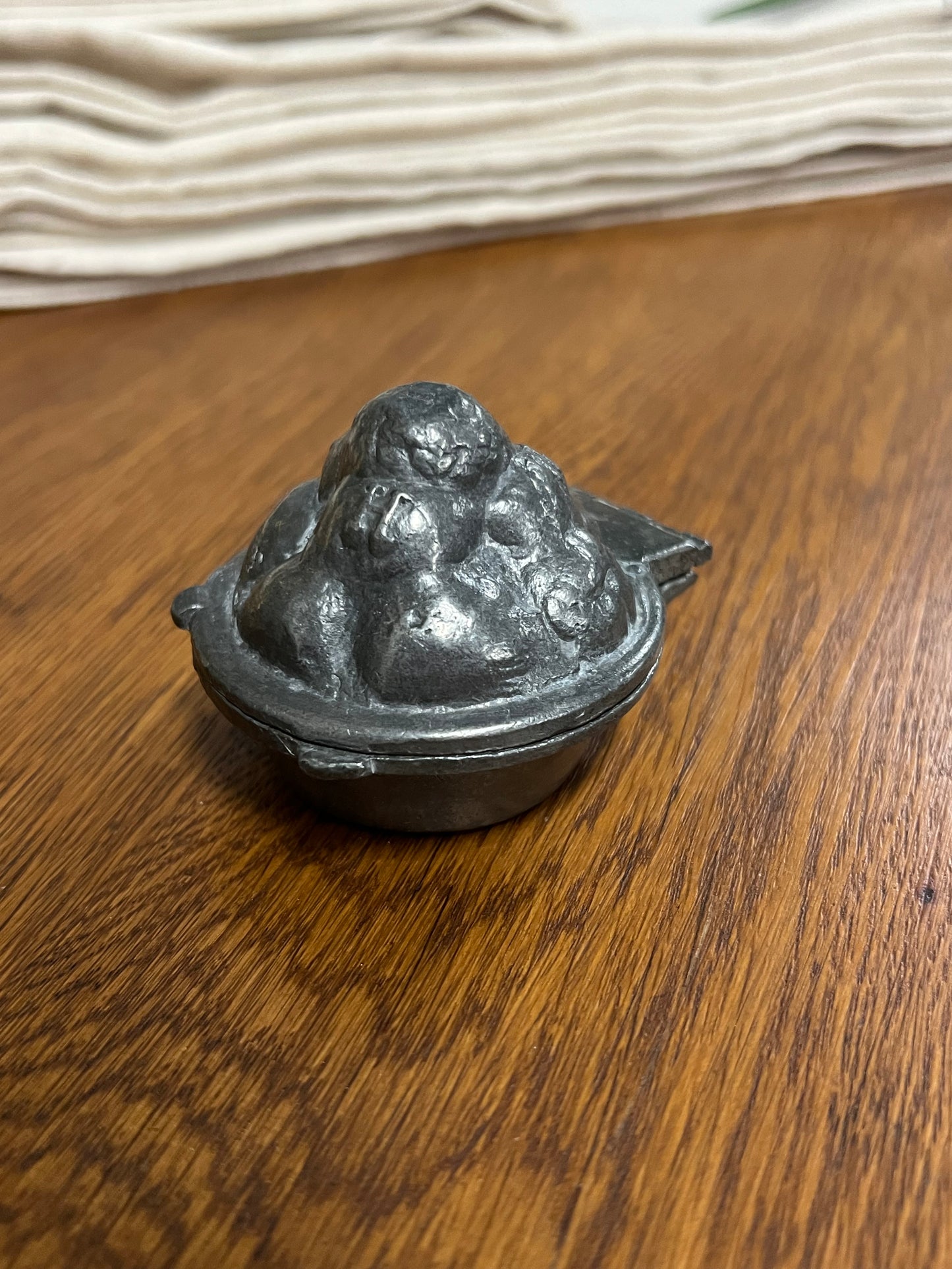 Pewter Ice Cream Mold - Pie