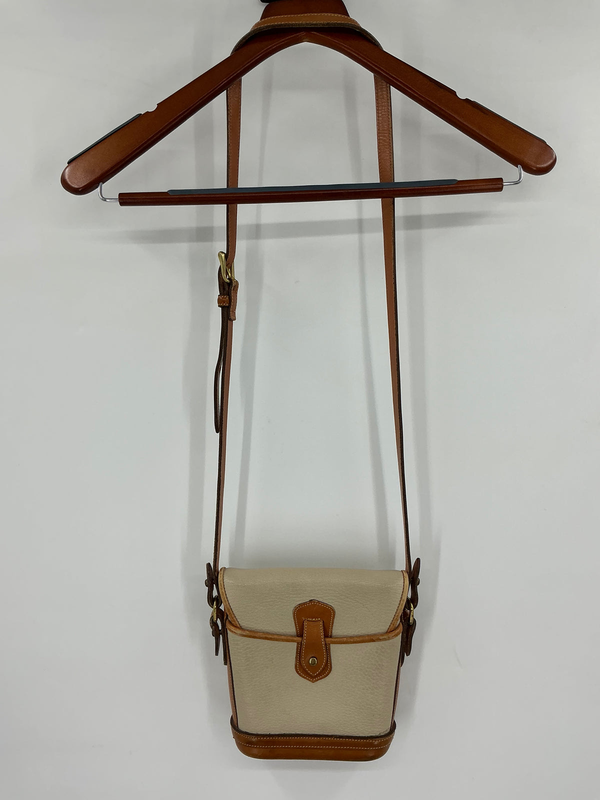 Vintage Dooney & Bourke Cavalry Spectator Crossbody Bag