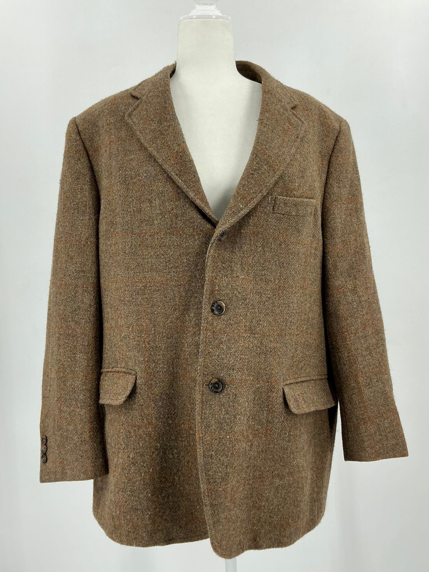 Vintage J. Press "Pressidential" Harris Tweed Sport Coat 46R