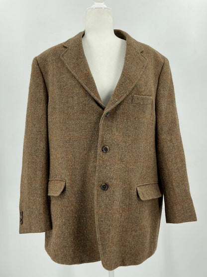 Vintage J. Press "Pressidential" Harris Tweed Sport Coat 46R