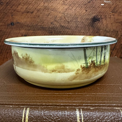 Royal Doulton Seriesware Coaching Days Bowl w/ Strainer