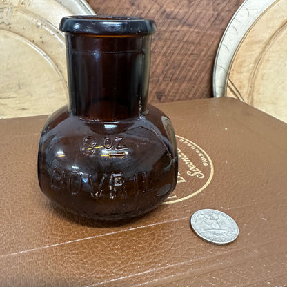 Amber Bovril Bottles