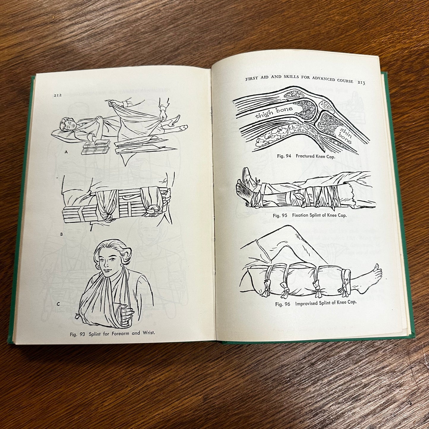 Vintage First Aid Book American Red Cross