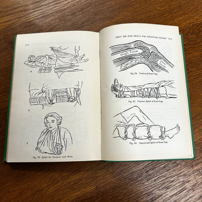 Vintage First Aid Book American Red Cross