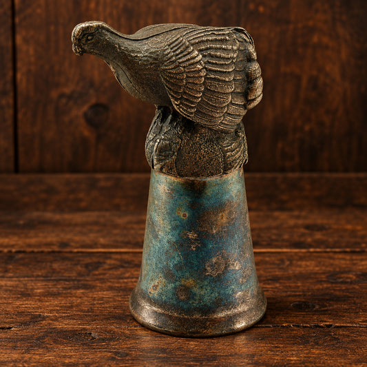 Sheffield Silver Plated Grouse Stirrup Cup