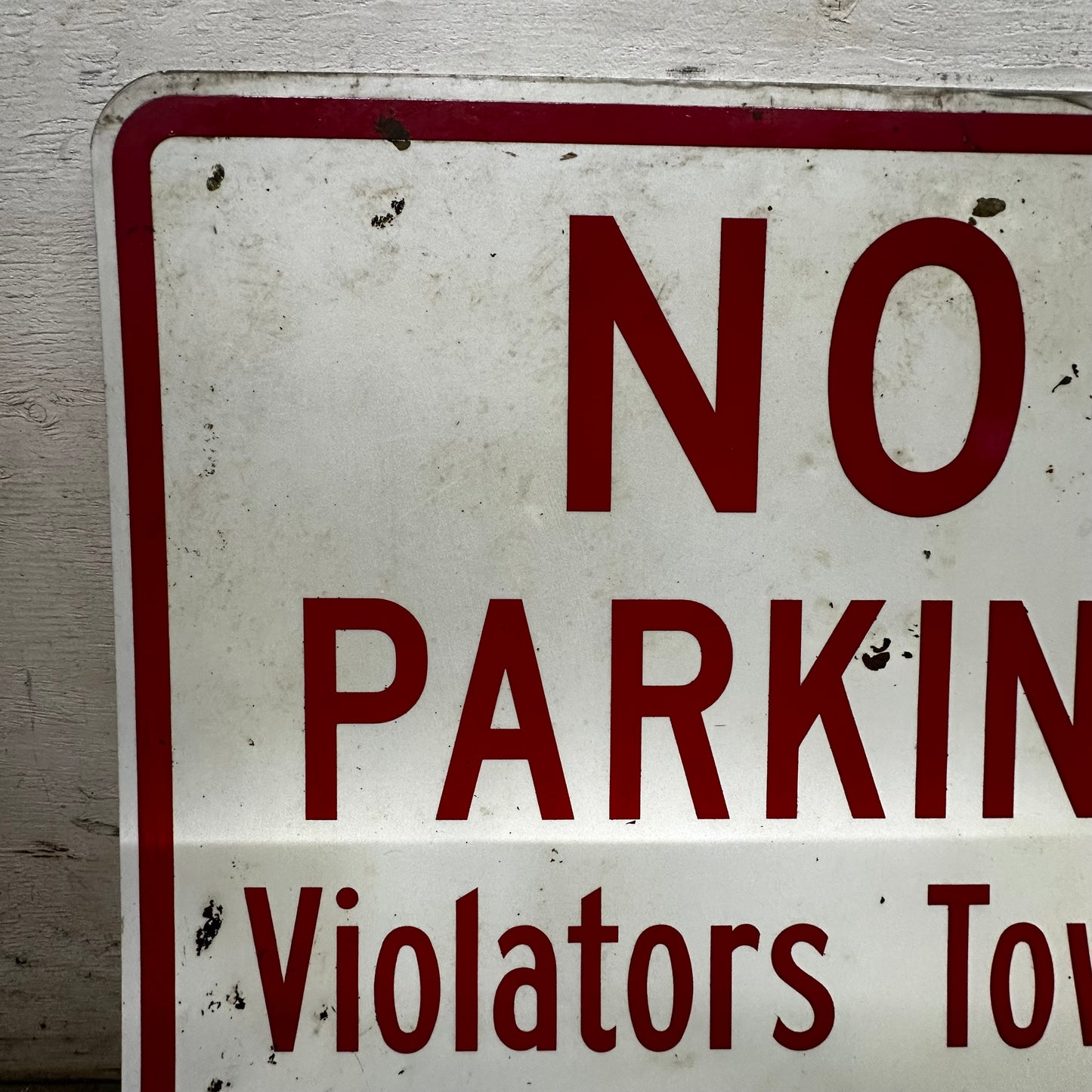 No Parking Violators Towed at Owners Expense