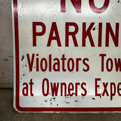 No Parking Violators Towed at Owners Expense