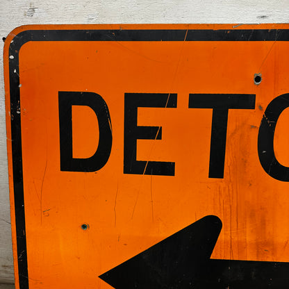 Fox Hill Bridge Detour Sign
