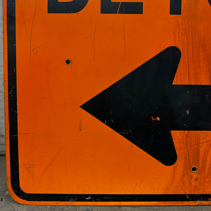 Fox Hill Bridge Detour Sign
