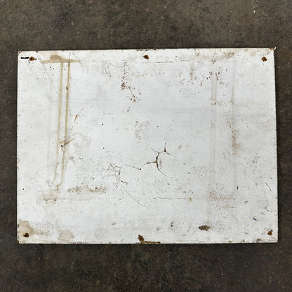 Handpainted No Loitering Wooden Sign