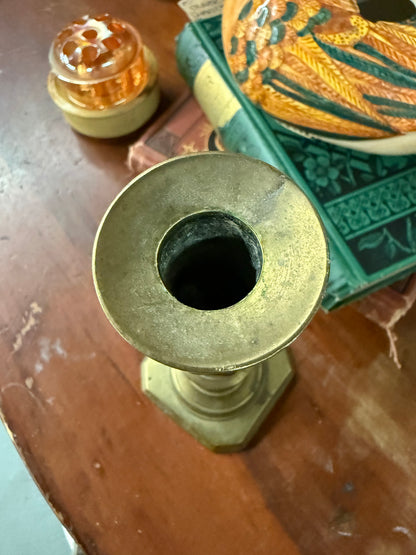 Brass 7" Pushup Candlestick