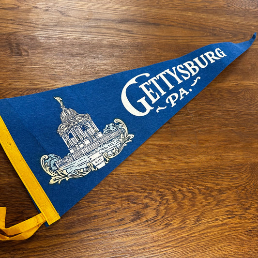 Vintage Gettysburg Pennant