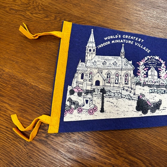 Vintage Roadside America Pennant