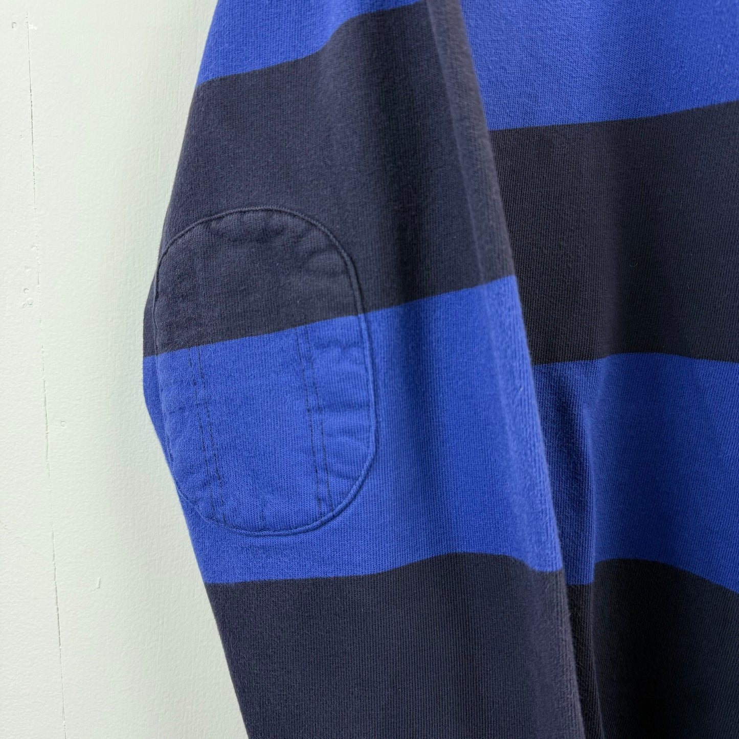 Vintage Polo Ralph Lauren Rugby XL - Wide Navy Royal Blue Stripe